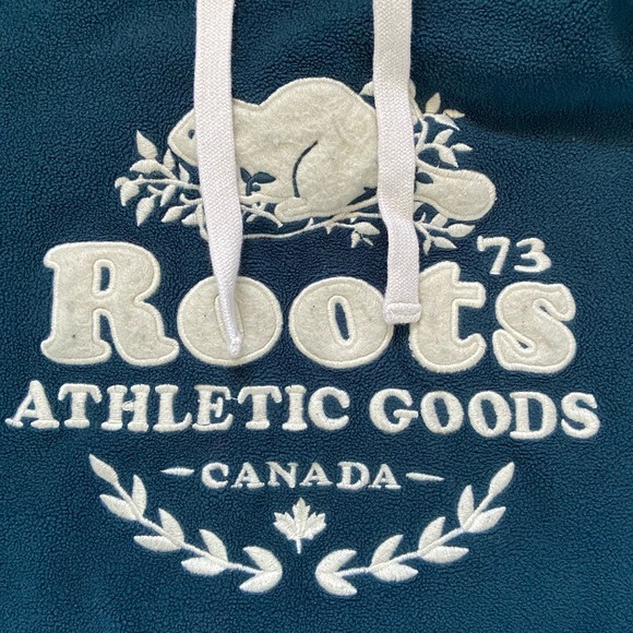 Dark Blue Roots Hoodie - Picture 2 of 3